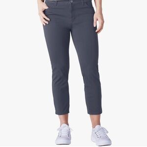Dickies Women's Perfect Shape Twill Capri Pant | Navy | Size 10 | NWT
